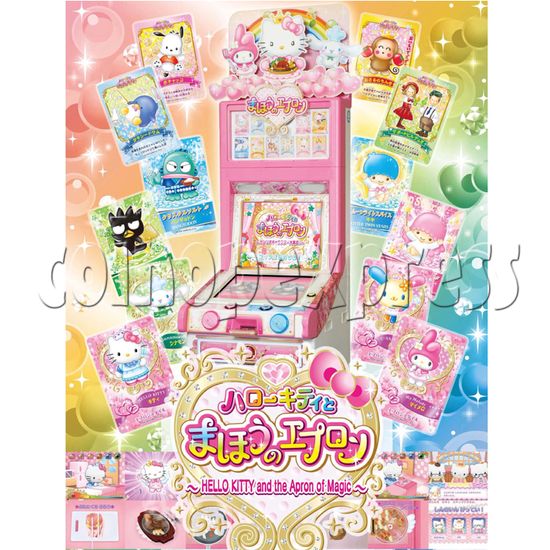 Hello Kitty and The Apron of Magic card dispensing machine 26956