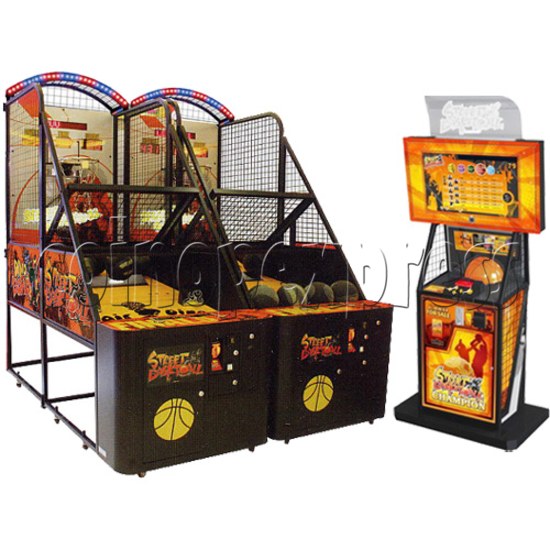 Street Basketball twin machine with server 27011