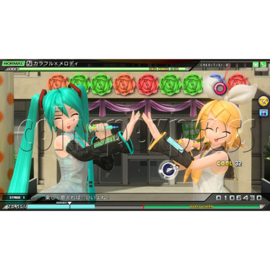 Hatsune Miku Project Diva Arcade machine 27074