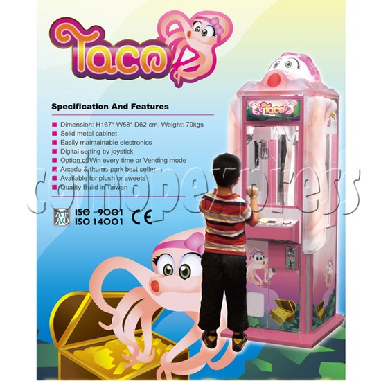 Taiwan crane machine: 22 inch Octopus 27526