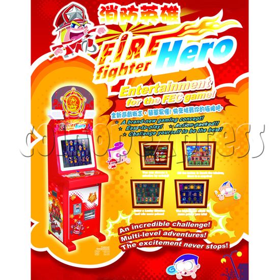 Fire Fighter Hero Medal Game 27577