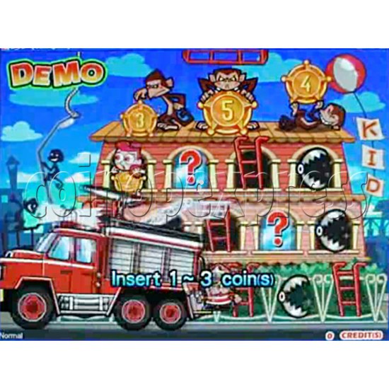 Fire Fighter Hero Medal Game 27578