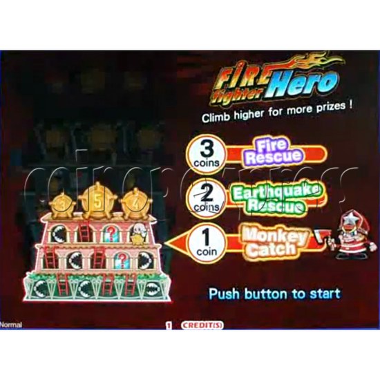 Fire Fighter Hero Medal Game 27596