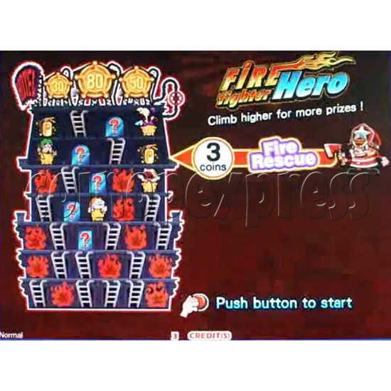 Fire Fighter Hero Medal Game 27598