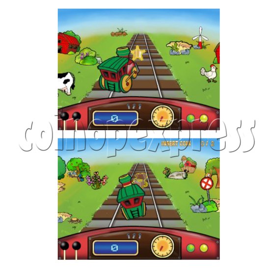 Motion Kiddie Rides - Mini Train 28219