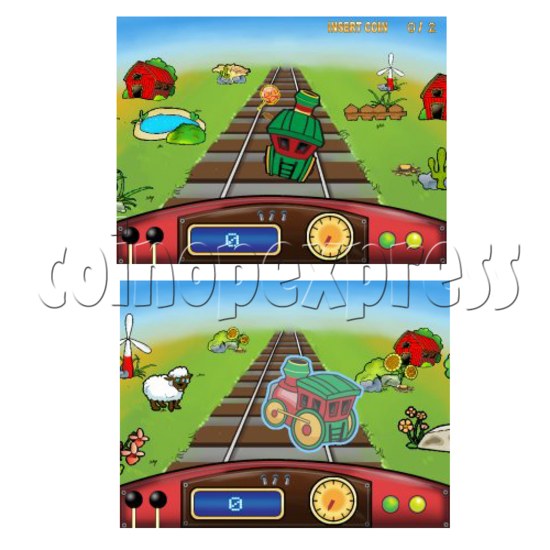 Motion Kiddie Rides - Mini Train 28220