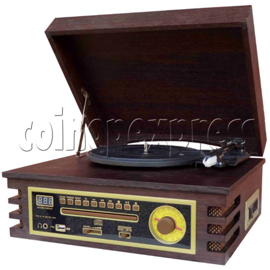 Multi-Functional Jukebox - CD Mp3 / Turntable / Cassette / Radio / USB player 28499