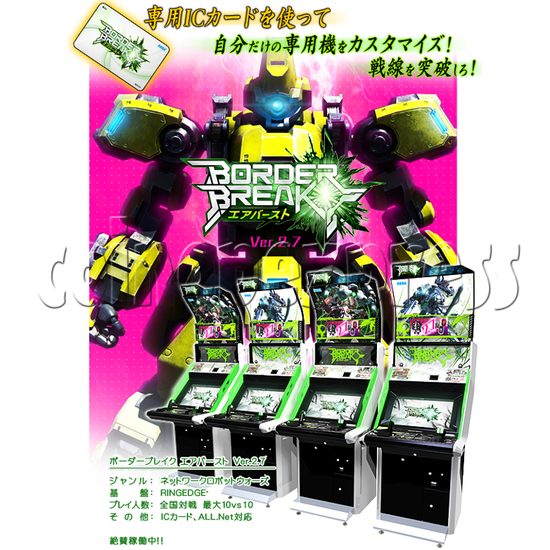 Border Break Air Burst Ver 2.7 arcade machine 28530
