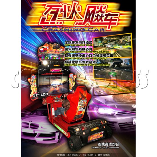 Crashing Car Racing machine 29071