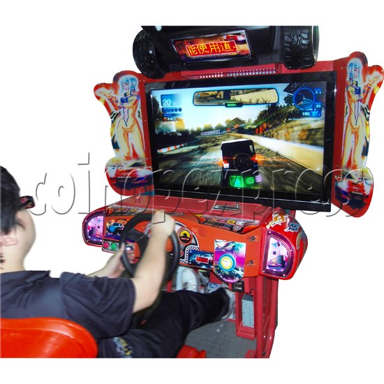 Crashing Car Racing machine 29073