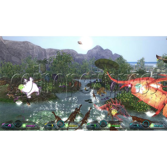 Dinosaur Century Video Shooting Game (Joystick Version) 30462