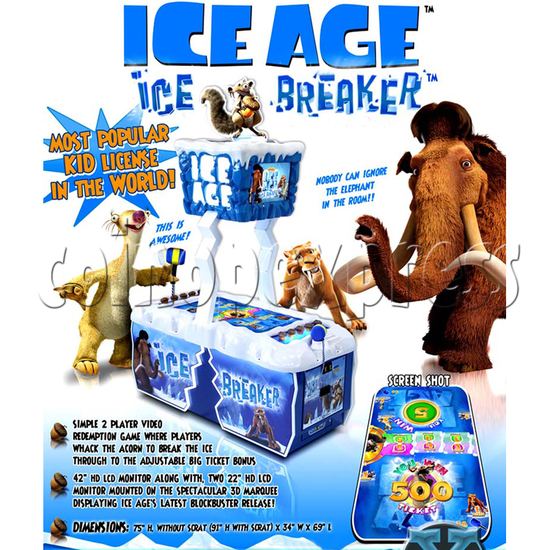Ice Age Hammer Redemption Machine 30497