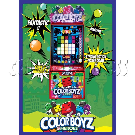 Color Boyz Thrilling Ball Redemption Machine 30641