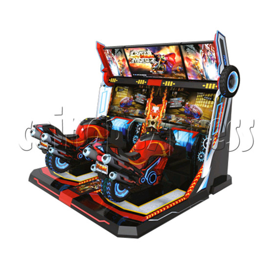 Crazy Motor Racing Game Machine 30669