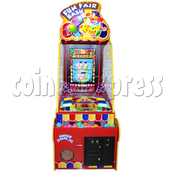 Fun Fair Bash Ball Toss Redemption Machine-stop production 30898