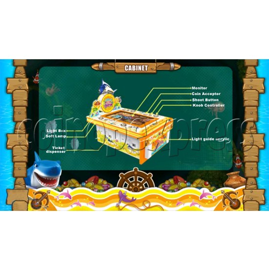 Fish Lagoon Redemption Arcade Game (4 players) 30939