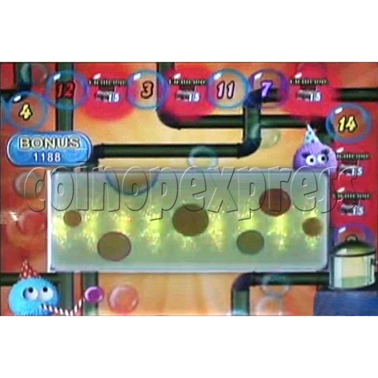 Rainbow Bubble balls bingo machine 30992