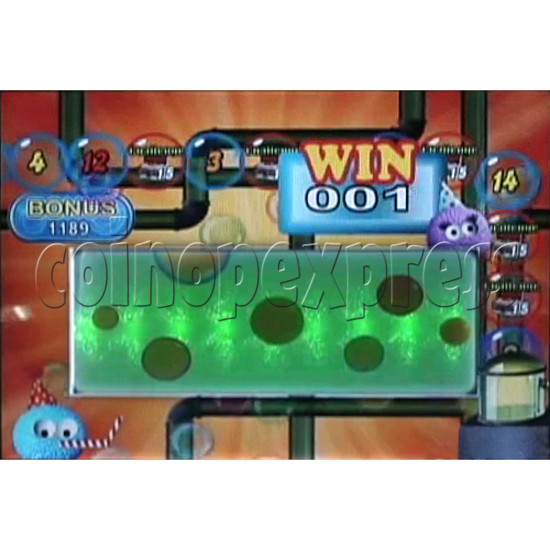 Rainbow Bubble balls bingo machine 30993