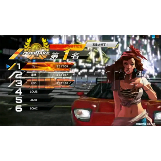 Overtake Arcade Driving Game 31055