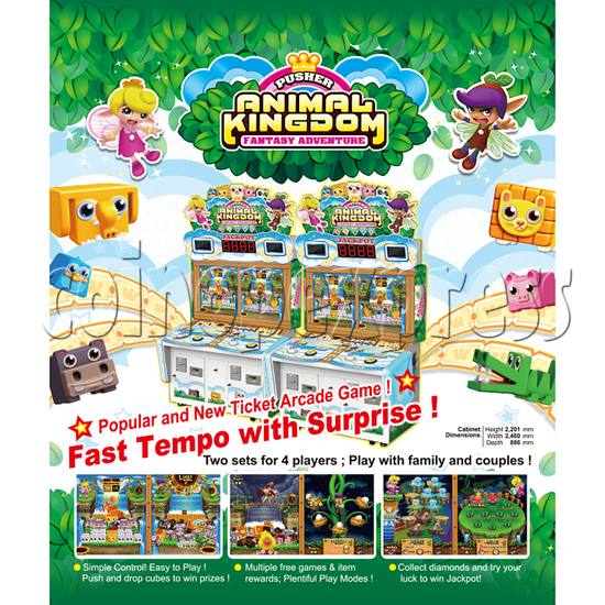 Animal Kingdom Push and Drop Cubes Game 31664