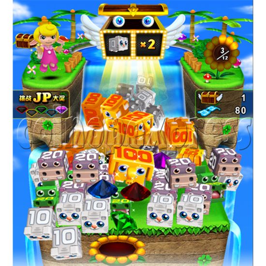 Animal Kingdom Push and Drop Cubes Game 31666