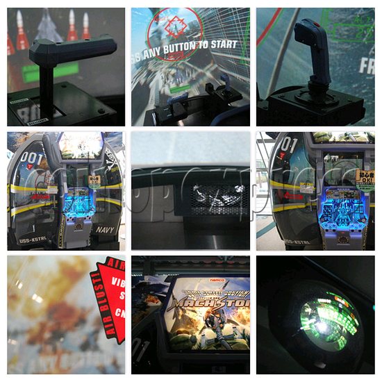 Mach Storm Aircraft Simulator Arcade Game 31780