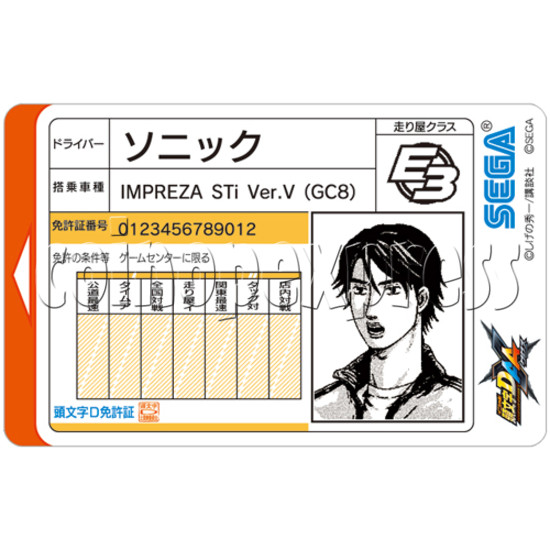 Memory Card for Initial D7 AA X  32378