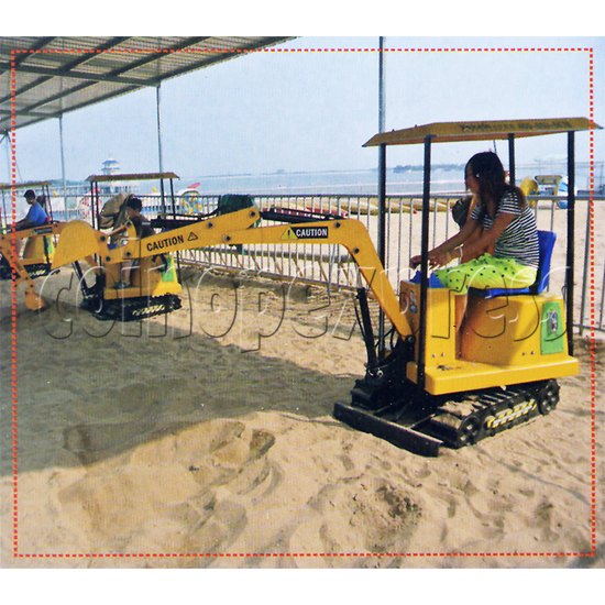 Electric Motorized Excavator Rider with Tent 33393