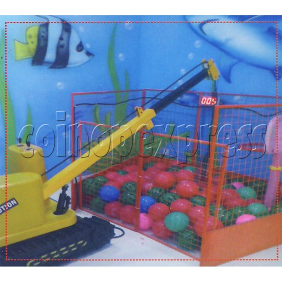 Electric Hydraulic Cable Excavator with Grab Claw attachment 33416