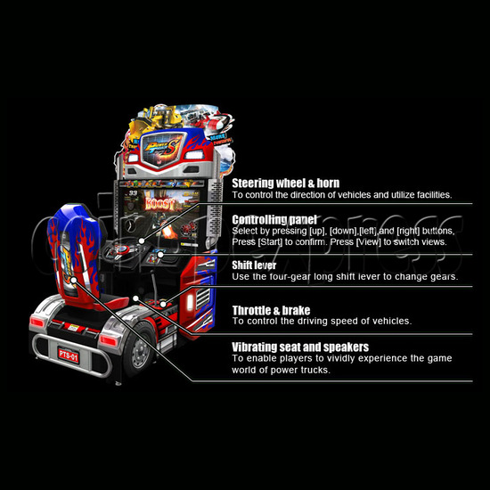 Power Truck Special Driving Machine 33476