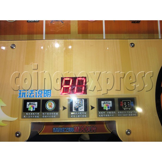 NBA Stars DX Card Redemption Basketball machine 33845
