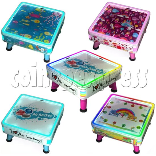 Square Cube Air Hockey 4 Players for Kids 33959