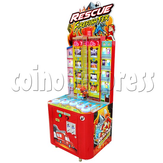 Rescue Fire Fighter Ticket Game Amusement Machine (Button Version) 34166