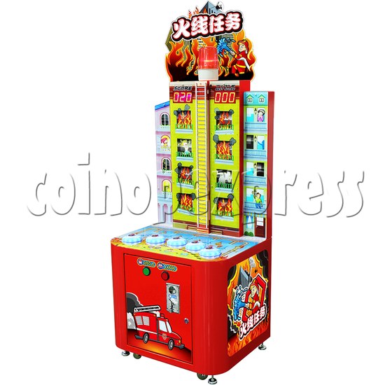Rescue Fire Fighter Ticket Game Amusement Machine (Button Version) 34167