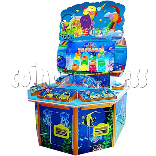 Ocean World Ball Game Arcade Ticket Machine（3 Players） 34186