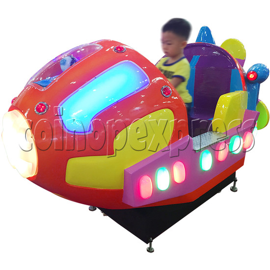 Space Ship Kiddie Ride With Video For 2 Players  34241