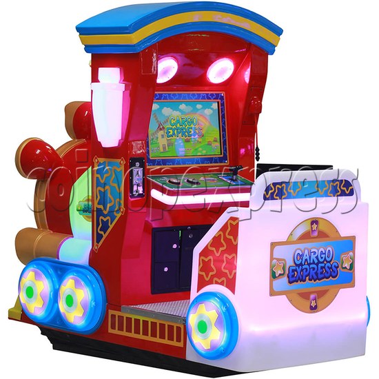Cargo Express Kiddie Ride With Education Video Game For 2 Players  34288