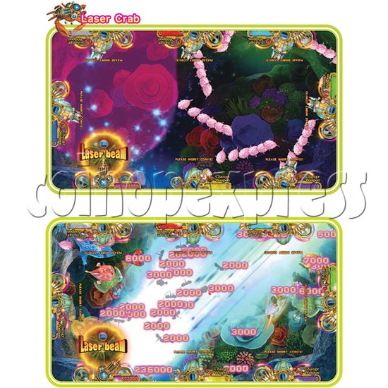 Ocean king 2 Fish Hunter Machine ( 6 players) - Ocean Monster 34419