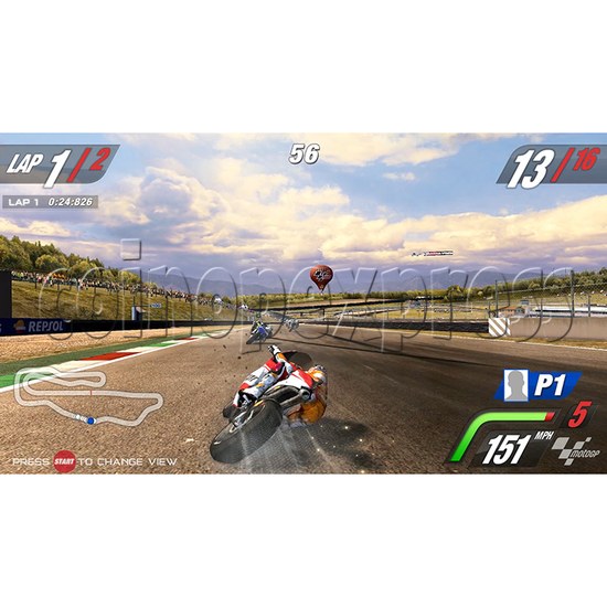 MotoGP Video Arcade Racing Machine (with 42 inch LCD screen) 34562