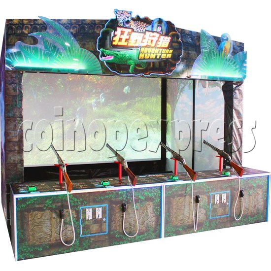 Adventure Hunter Shooting Arcade Game (4 players) 34670