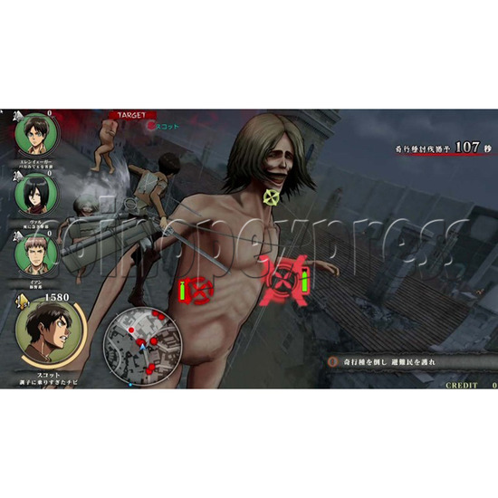 Attack On Titan: Team Battle Shooting Game 34785