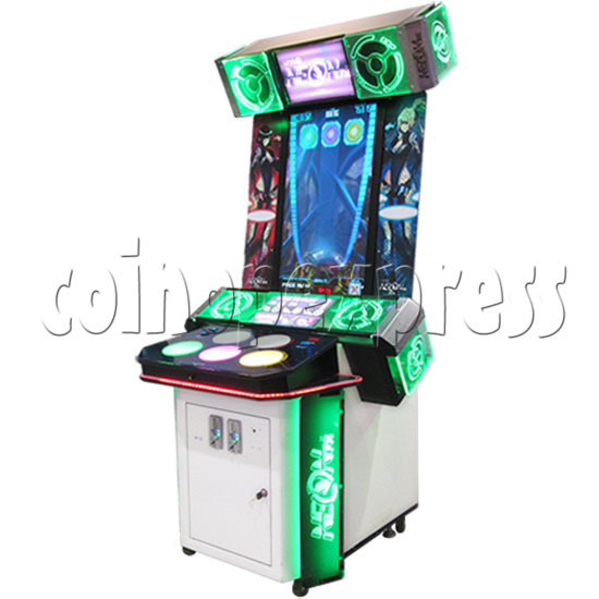 Neon FM Music Video Arcade Game 34844