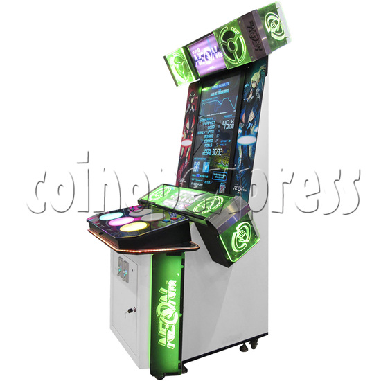 Neon FM Music Video Arcade Game 34845