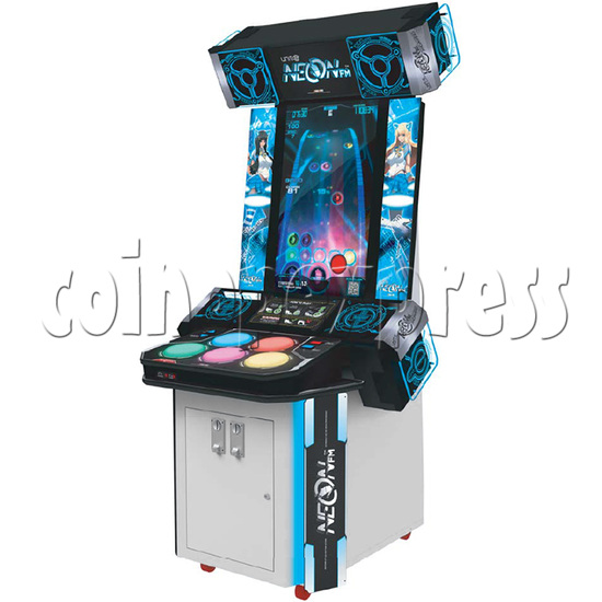 Neon FM Music Video Arcade Game 34846