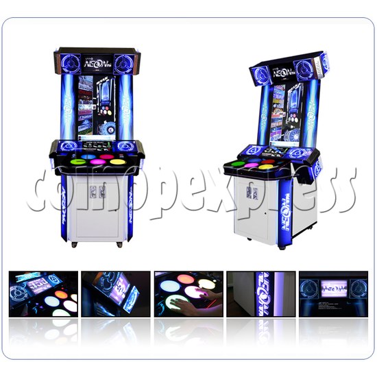 Neon FM Music Video Arcade Game 34848