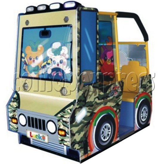 BoBo Jeep Video Kiddie Ride (2 players) 34959