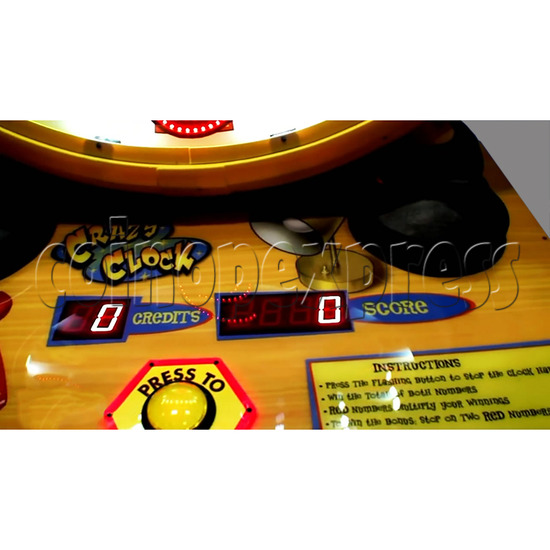 Crazy Clock Giant Wheel Ticket Redemption Machine 35048