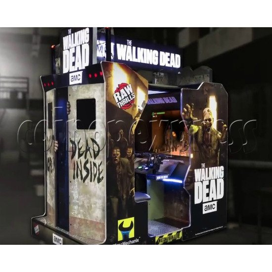 new walking dead game at dave and busters