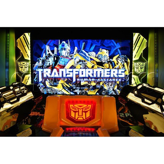 Transformers Human Alliance Arcade Theater Shooting Game 35239