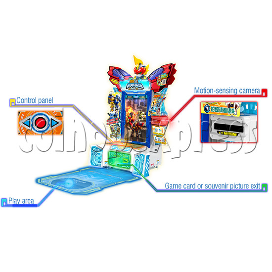 Hero of Robots Transformers Go Card Machine 35267